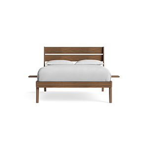 Queen Savoy Wood Bed Frame In Espresso, Espresso Wood Bed Frame