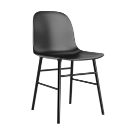 Form stol stål & krom