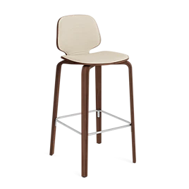 My Chair Barhocker 75 cm Frontpolster Holz
