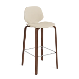 My Chair Barstool 75 cm Full Upholstery Wood