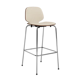 My Chair Barstool 75 cm Front Upholstery Steel