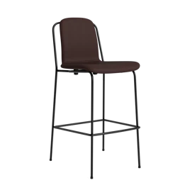 Studio Bar Chair 75 cm Full Upholstery Steel