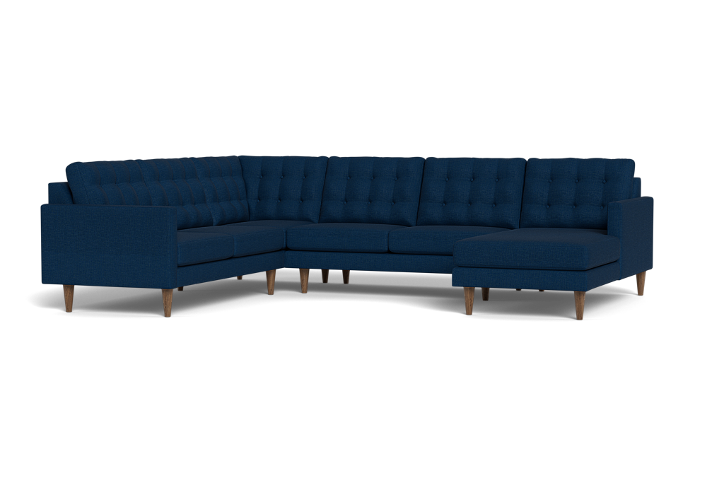 Jasper MCM U Shaped Sectional with Chaise